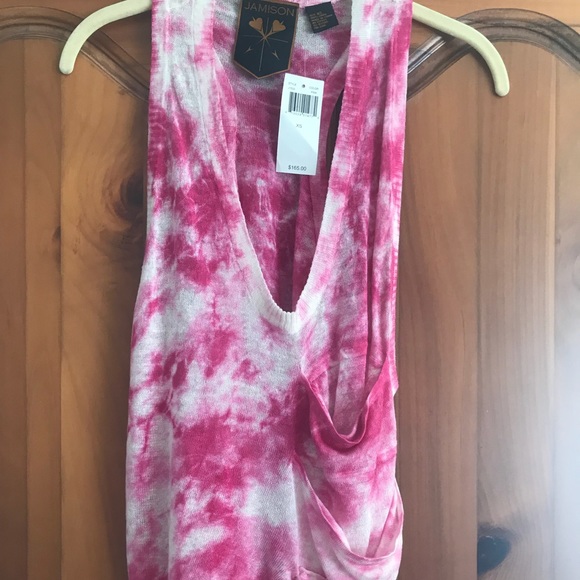 Linen Racerback Top.     49 - Picture 3 of 4